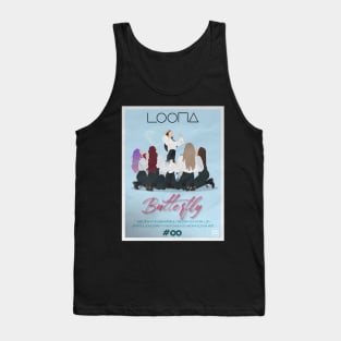 LOONA BUTTERFLY POSTER STYLE Tank Top